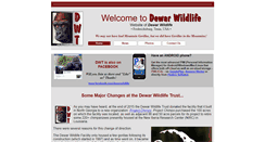 Desktop Screenshot of dewarwildlife.org